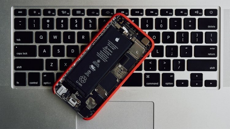 Состояние аккумулятора apple watch