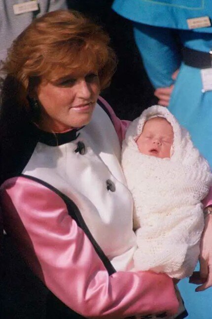 Сара Фергюсон и принцесса Евгения