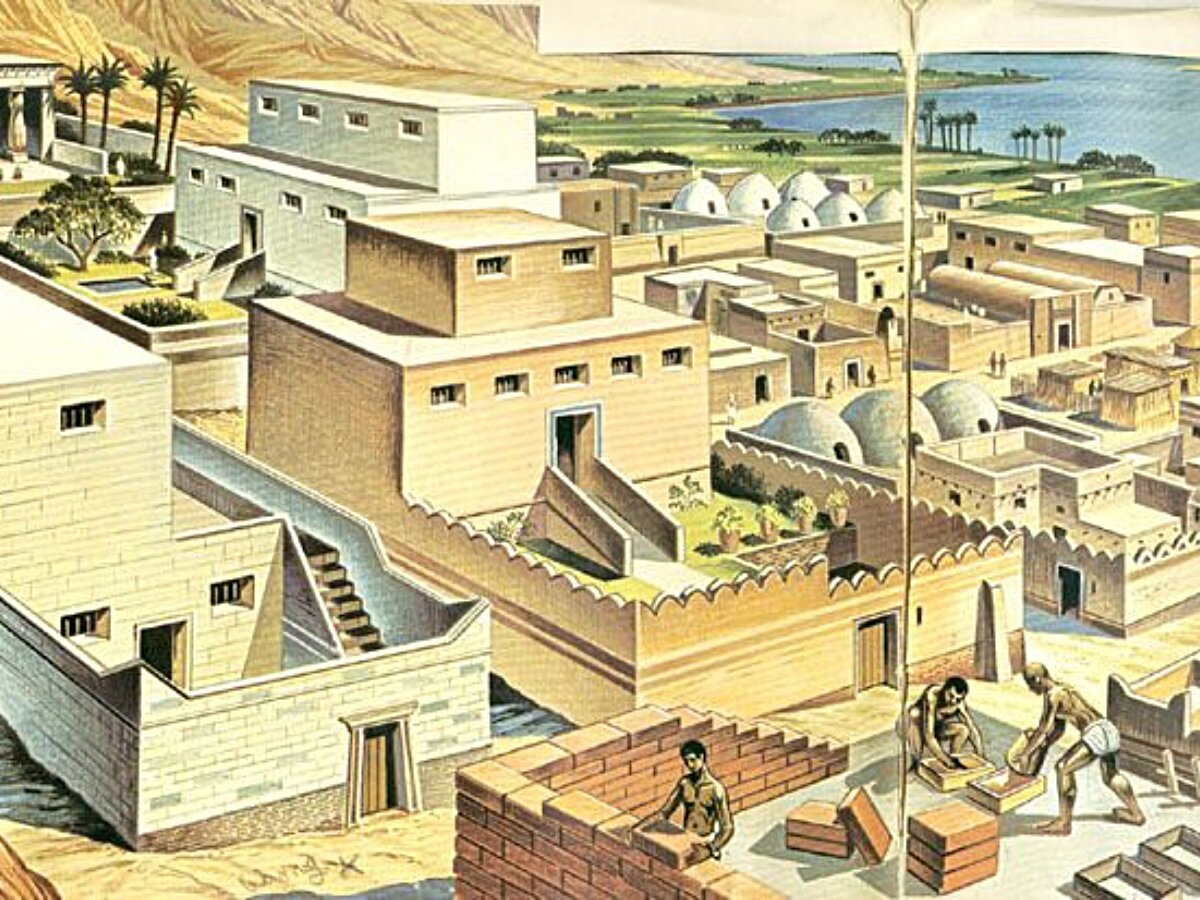 Из чего строили дома в Древнем Египте и чем отличалось жильё бедных и богатых древних египтян