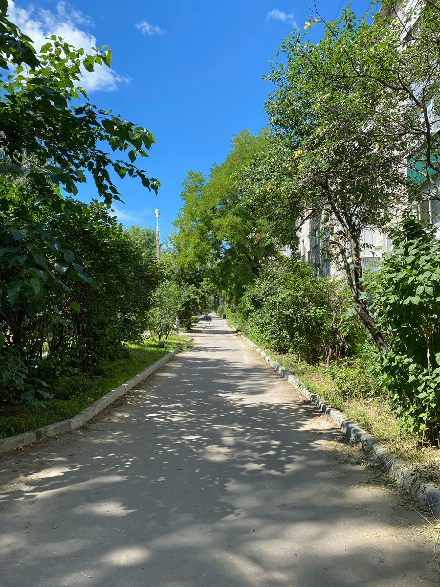 вид, если смотреть в сторону ул.Советская