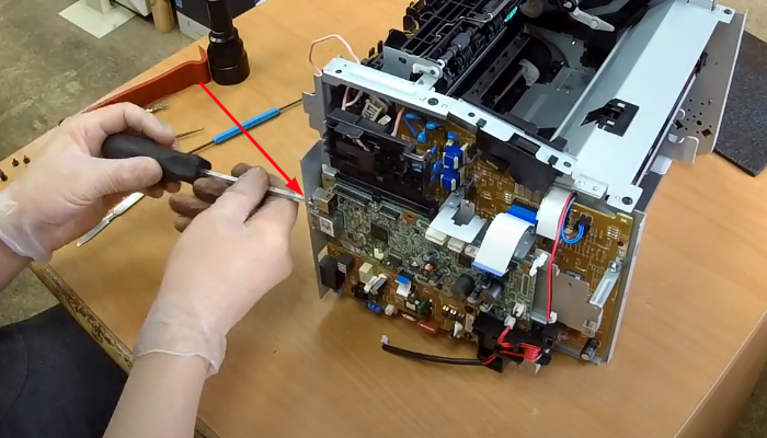 Фото 90. Укладываем бумагу