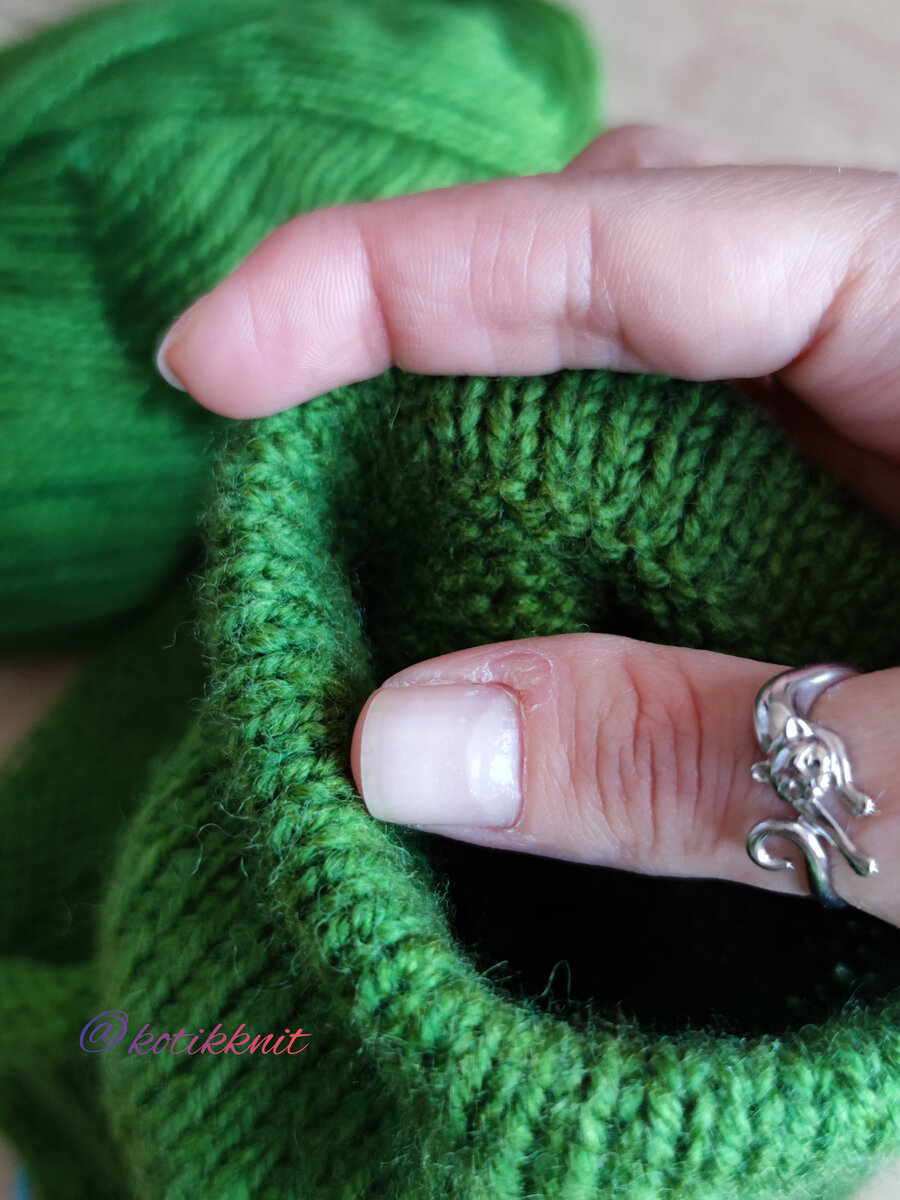 Очень теплая зимняя кофточка