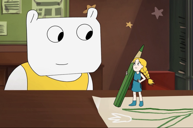    Хрюндик и Пуша. Стоп-кадр мультфильма "Хрюндик и друзья" Фото: Из личного архива