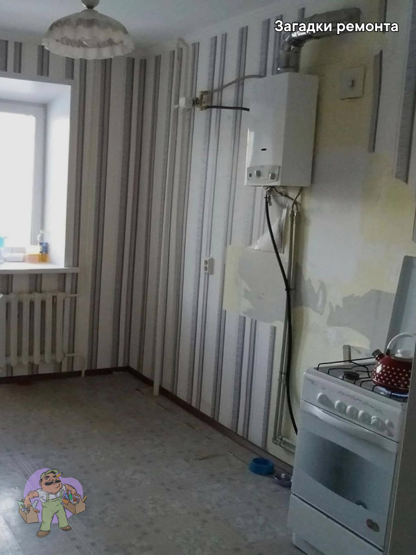 Так выглядела кухня до ремонта (фото vk.com)