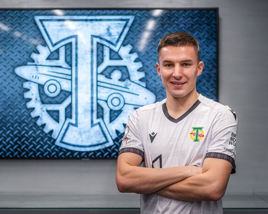 Автор первого гола в ворота Краснодара-2 Равиль Нетфуллин, фото с сайта torpedo.ru