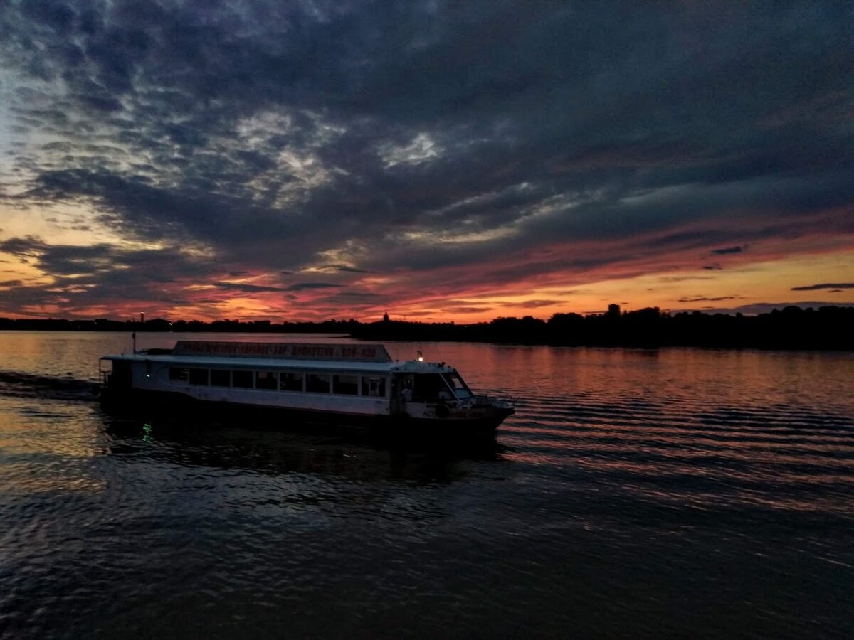 пляж рассвет астрахань