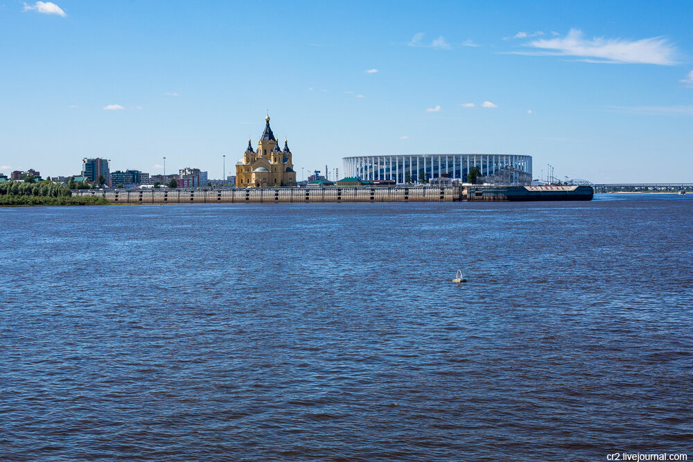 Река волга нижний новгород фото