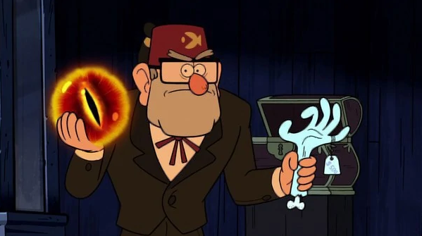 Кадр из мульт-сериала "Гравити Фолз".