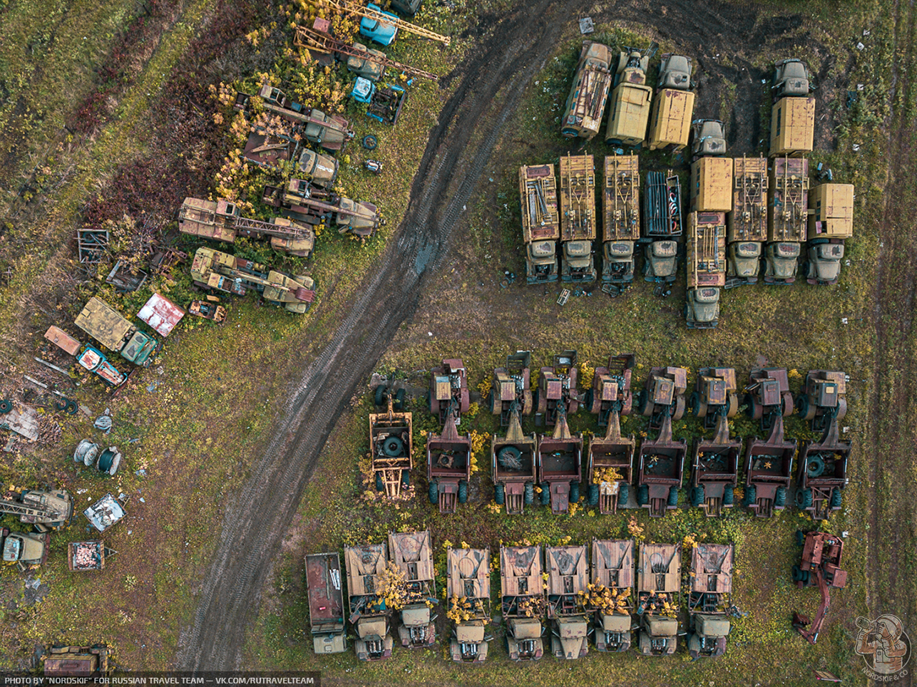Нашёл стоянку списанной военной техники — даже не знал, что у нас в городе есть 