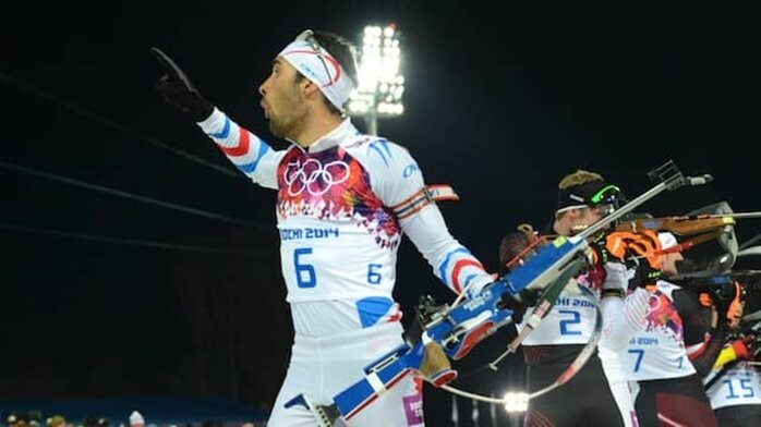 Знаменитый биатлонист Мартен Фуркад (фото взято с сайта: www.faz.net)