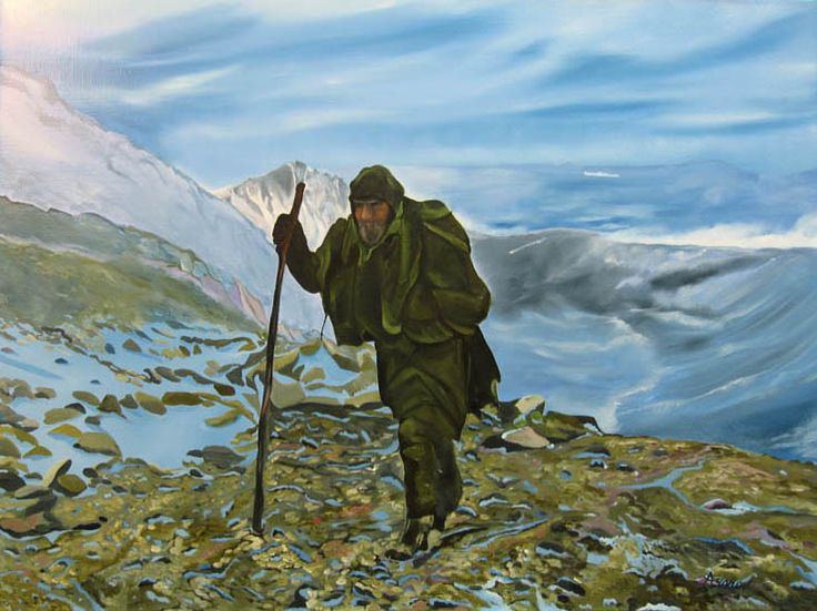 куда бы путник не спешил. уходит с чемоданом. уставший странник. куда бы путник не спешил. куда бы путник не спешил всегда усердную молитву.