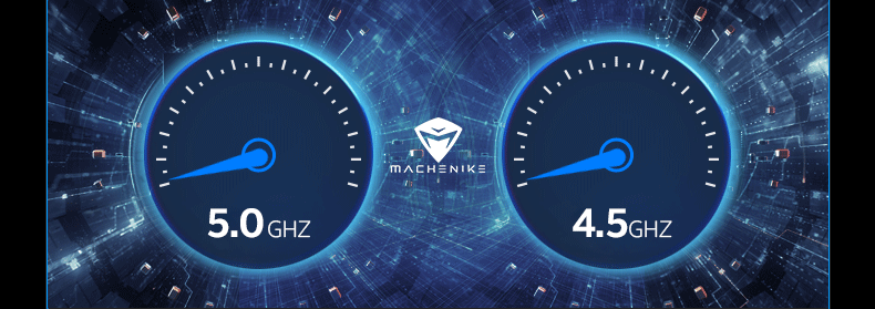 Визуализация разницы в максимальной частоте Turbo Boost
