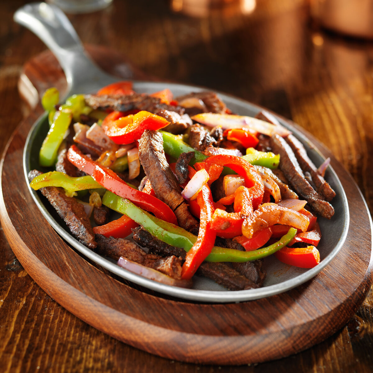 Фахитос — известное мясное блюдо мексиканской кухни. 