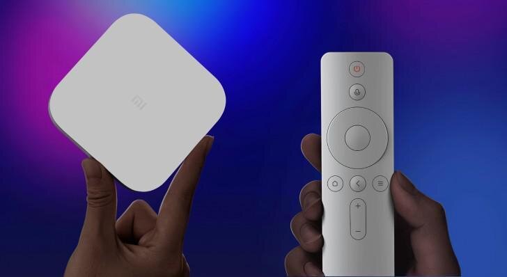 Компактные размеры ТВ-приставки Xiaomi Mi Box 4S Pro