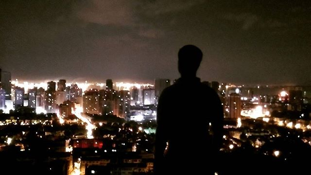 Ночной вид на Далянь