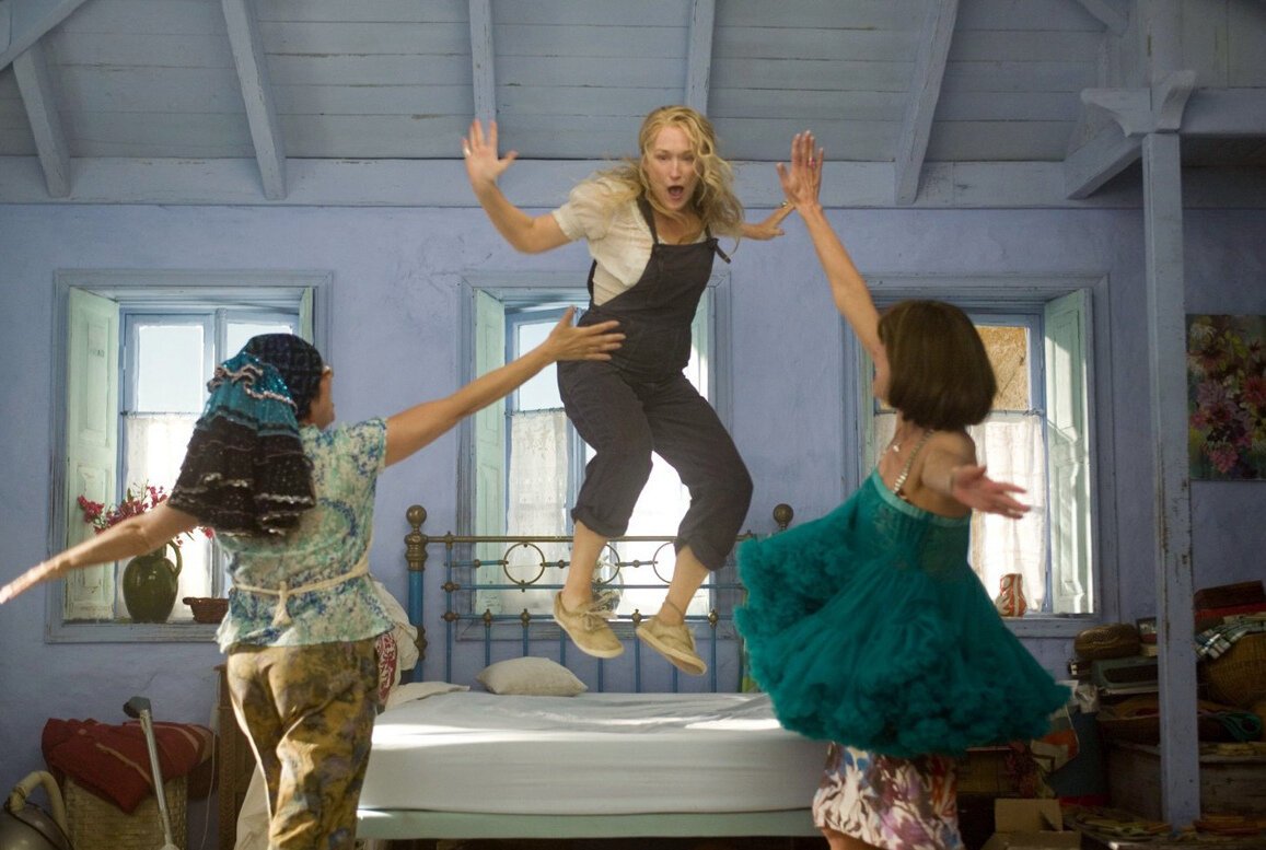 Кадры из фильма «Мамма Мия», 2008