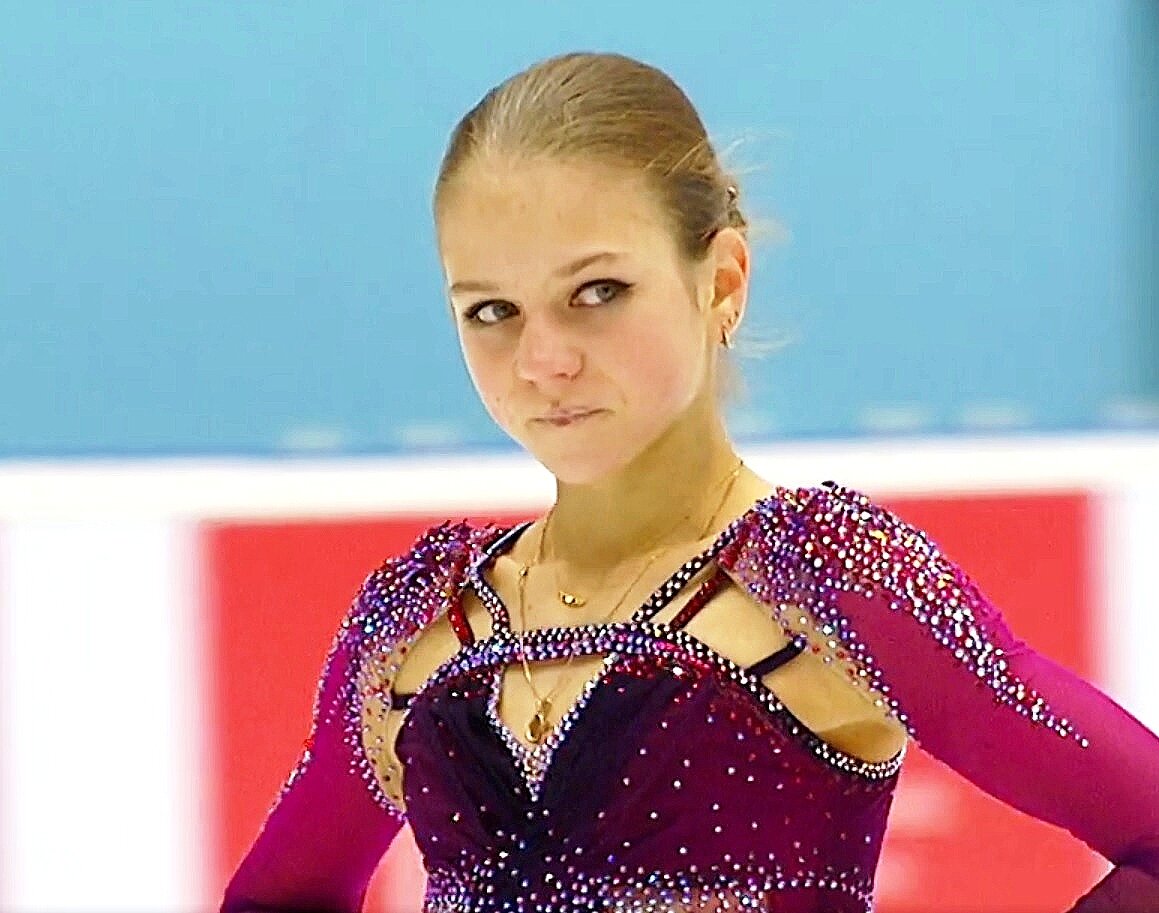 Александра Трусова - эмоции после проката