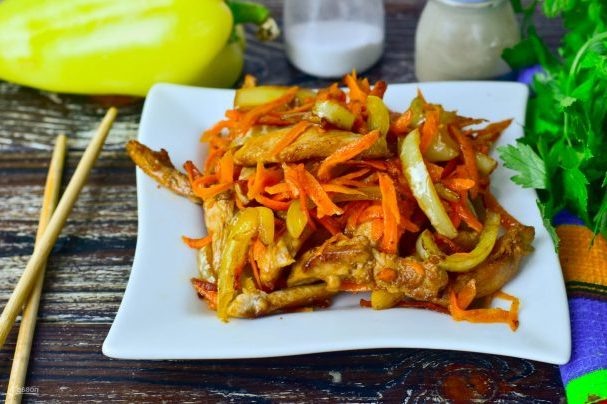 Салат с другого ракурса