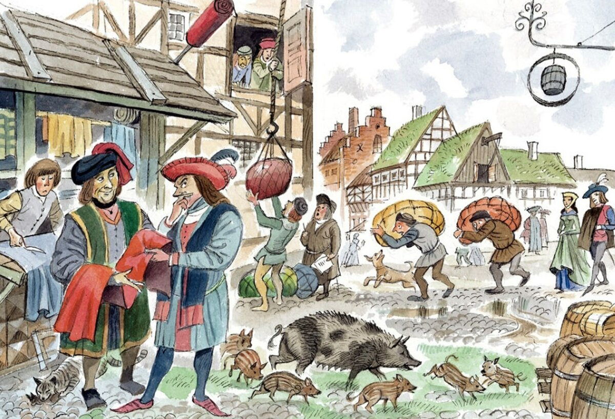 Жизнь средневековый европы. Торговля Англия средневековье. Торговля в средневековой Европе. Средневековый рынок Европа 11 век. Ярмарки в средние века в Европе.