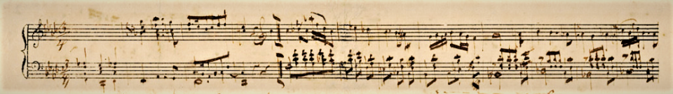 Автограф Полонеза фа минор.