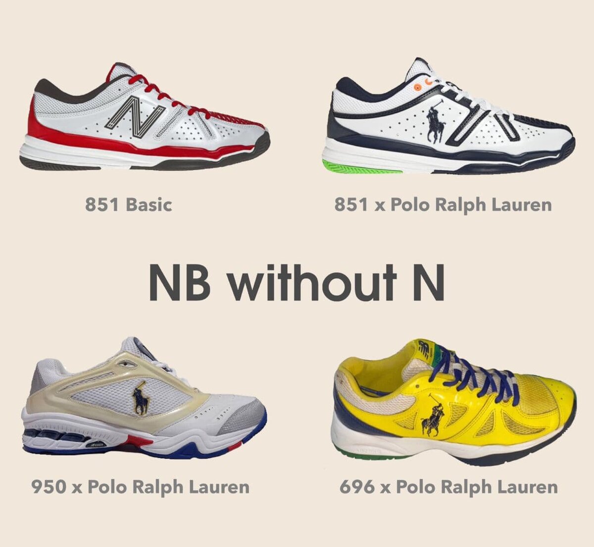 Кроссовки из коллаборации New Balance X Polo Ralph Lauren