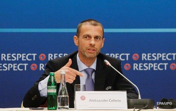 Действующий Президент УЕФА Александр Чеферин