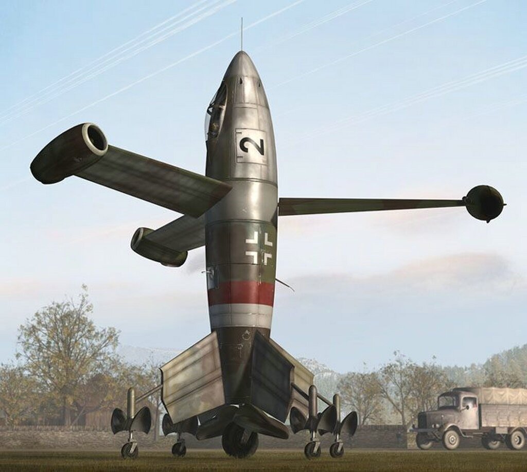 Вот так он должен был выглядеть на взлётно-посадочной площадке.