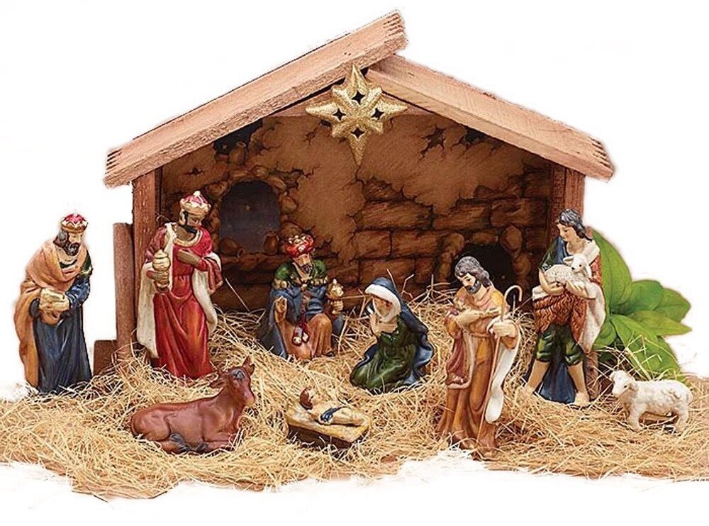 Библейская картина Рождества