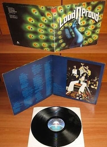 Nazareth "Loud'n' Proud", 1973 г., английский выпуск на Mooncrest