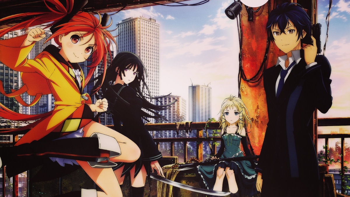 Основные герои в одном арте