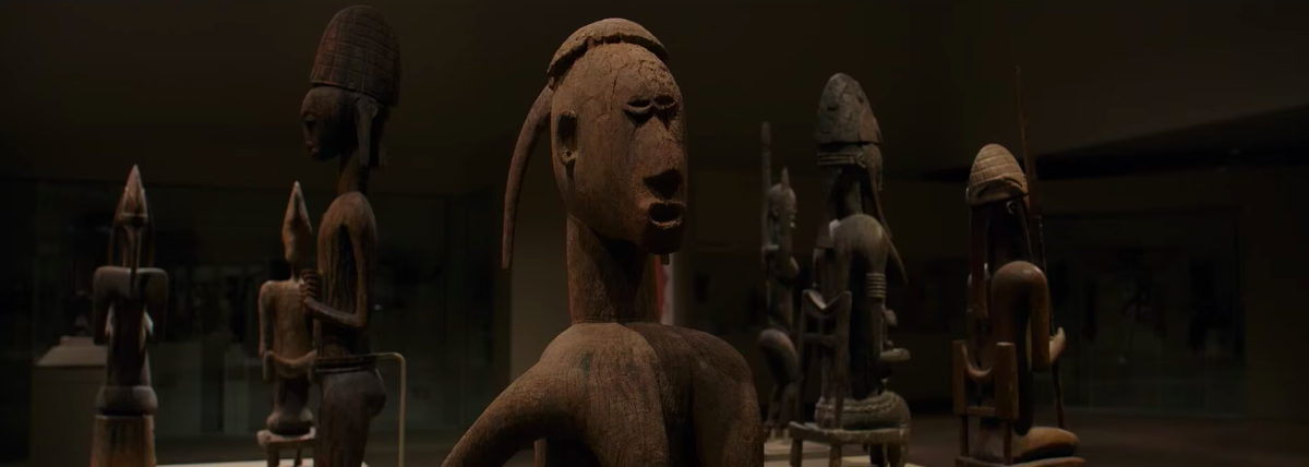 Зал африканского искусства. Метрополитен-музей.