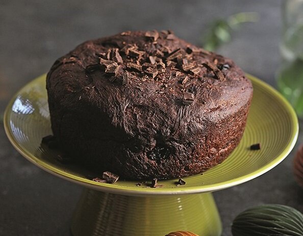 Шоколадный (похож на брауни)