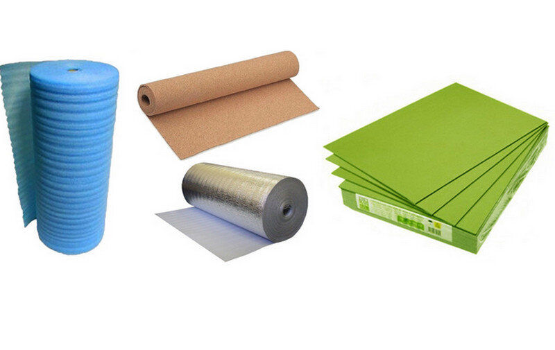 Виды подложек под ламинат 