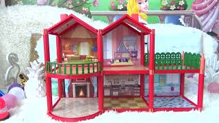 Набор игровой Barbie дом+куклы +аксессуары GLH56 купить по цене руб. в интернет-магазине Детмир