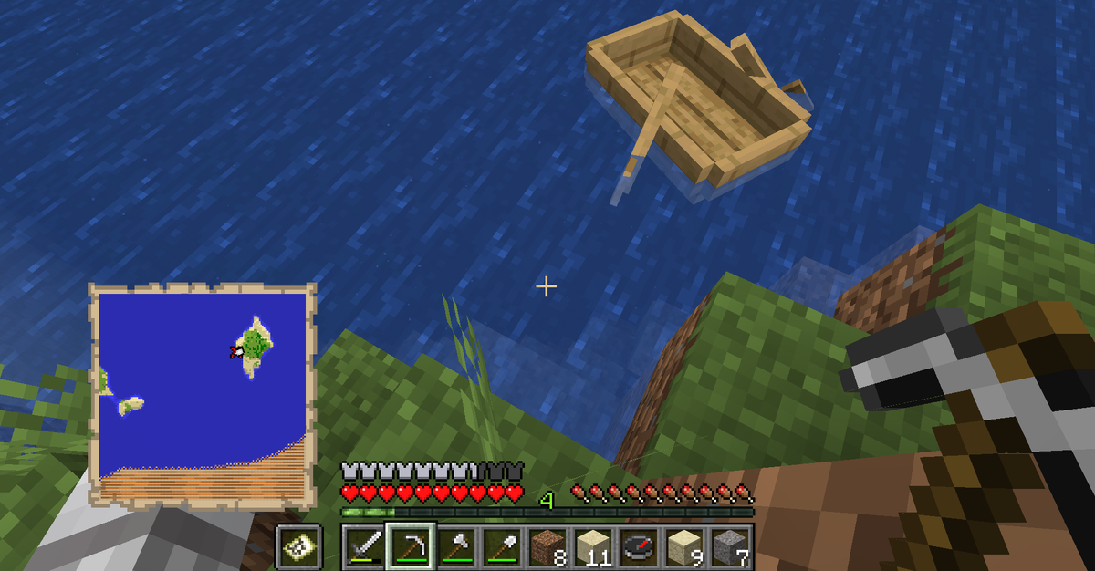 Вид от первого лица. Карта как бельмо на глазу.