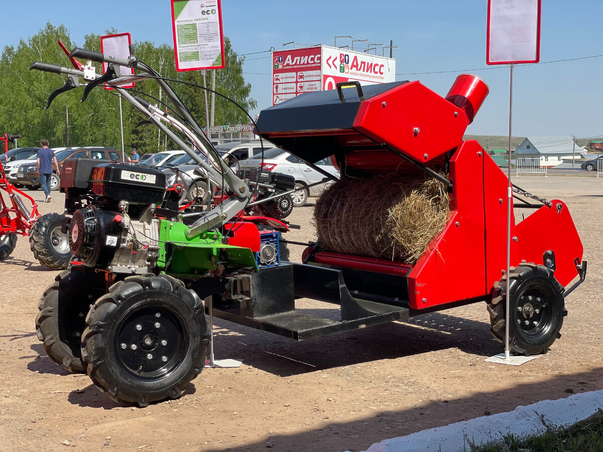 Подборка пресс подборщиков для мотоблока / A selection of balers for a walk-behind tractor