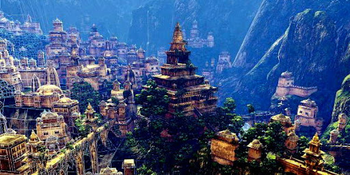 Примерно так выглядит шамбала