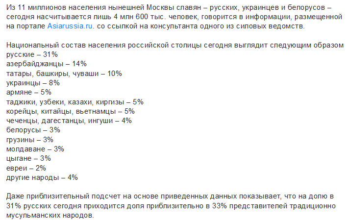 Пример новостной статьи о "закрытой переписи"