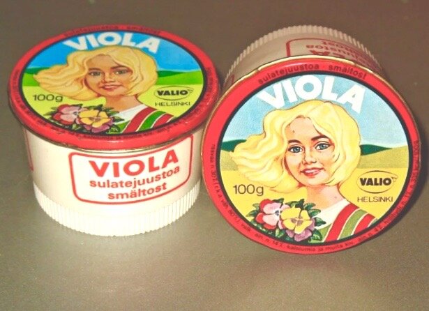 Сыр "Виола" 80-х годов.