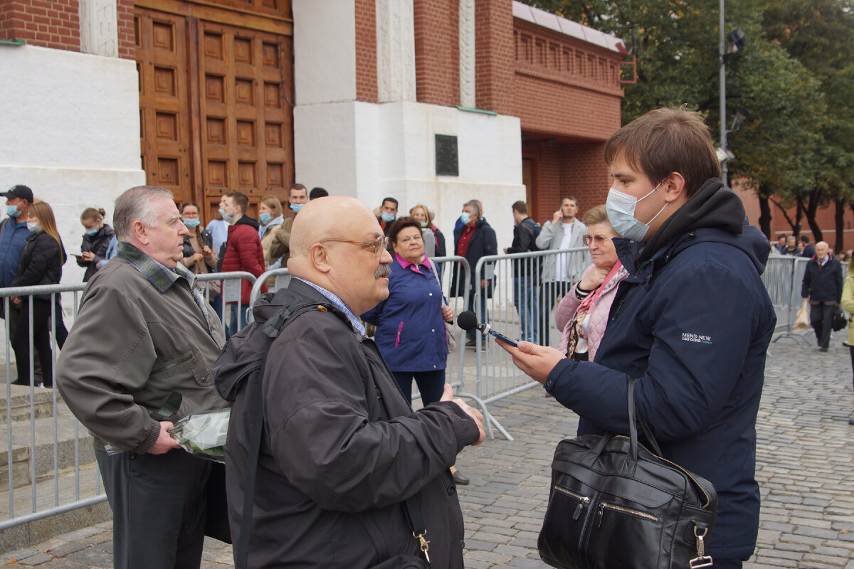Сергей Скворцов отвечает на вопрос журналиста радиостанции "Эхо Москвы"