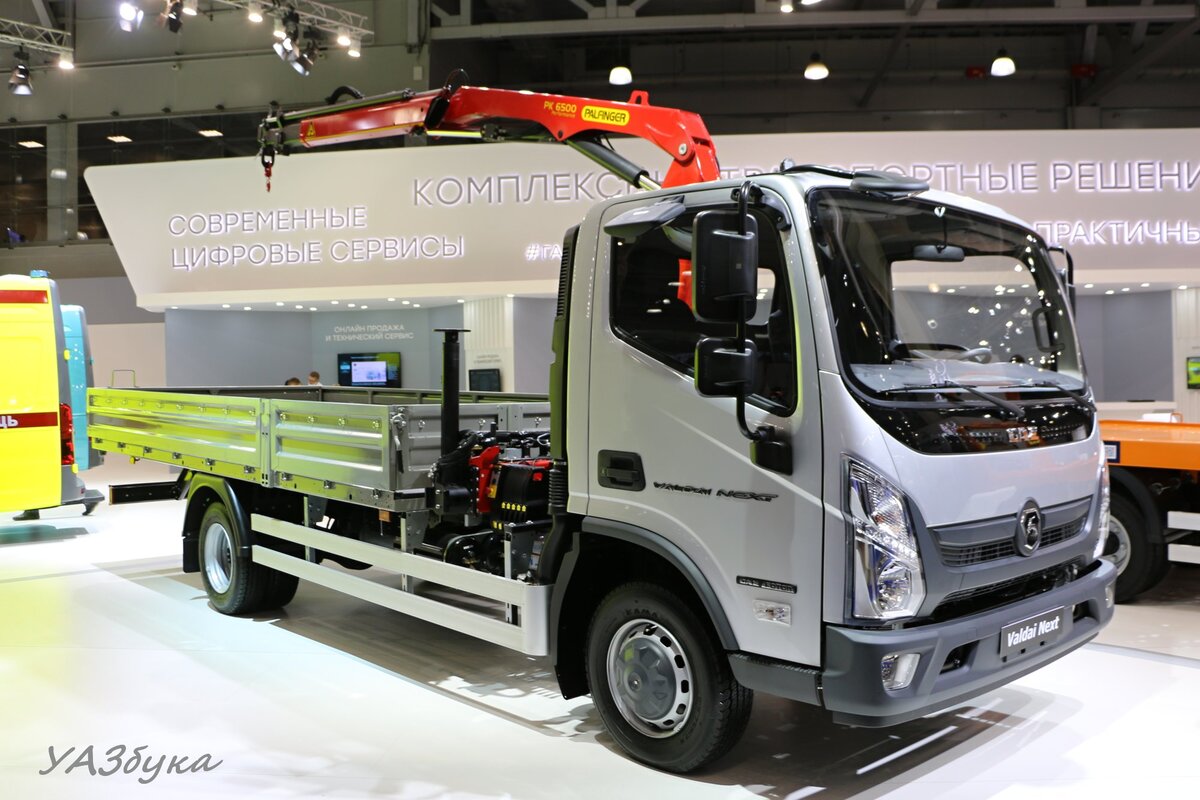 Валдай NEXT с краном-манипулятором