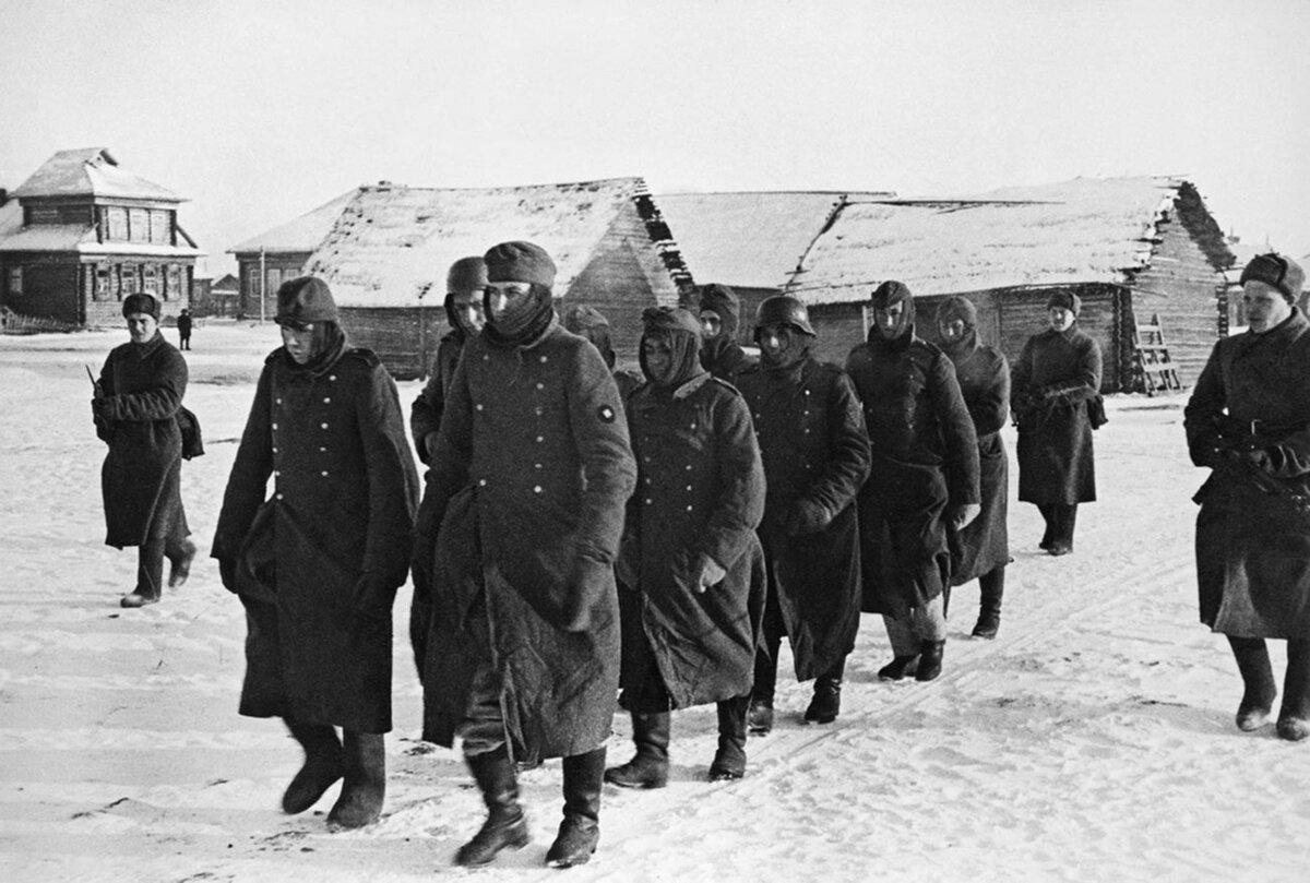 немцы под москвой 1941
