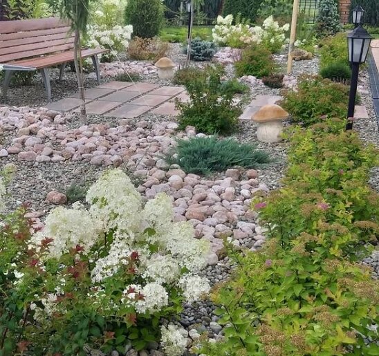 Природный стиль в саду