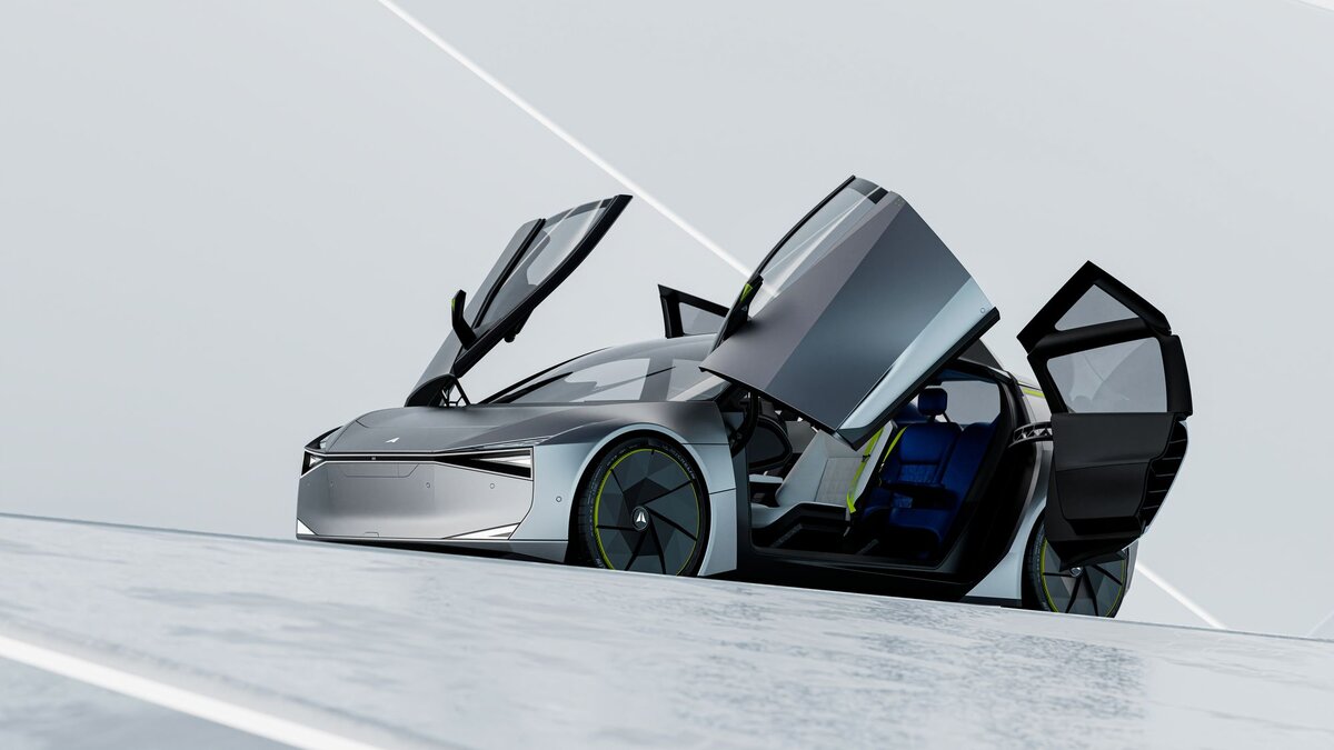 Будущий электромобиль WayRay Holograktor