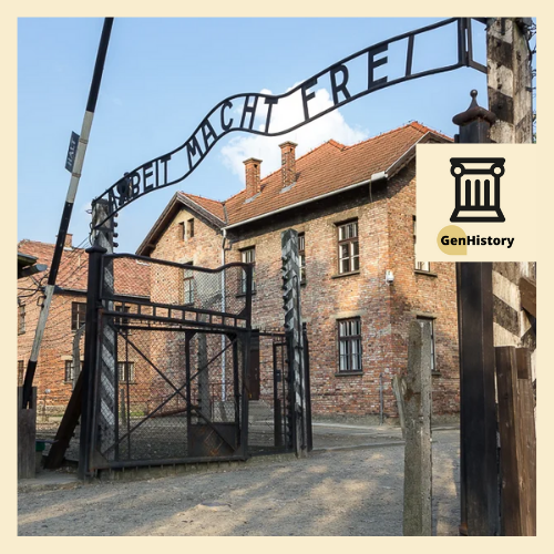 Что означает надпись над воротами Освенцима? | GenHistory | Яндекс Дзен