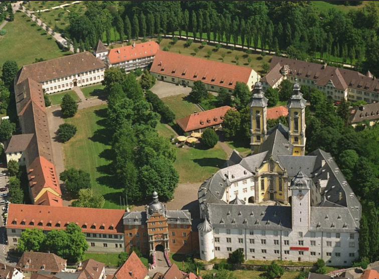 Замок с окружающими его служебными зданиями (фото из открытых источников)