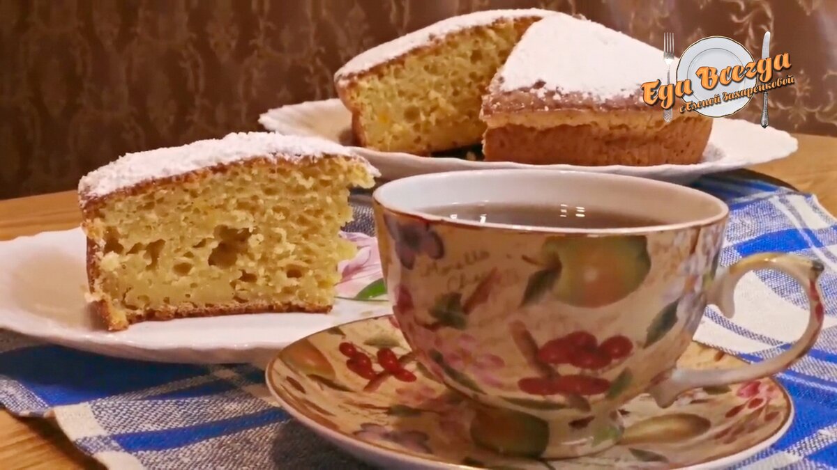 Творожно-тыквенный кекс