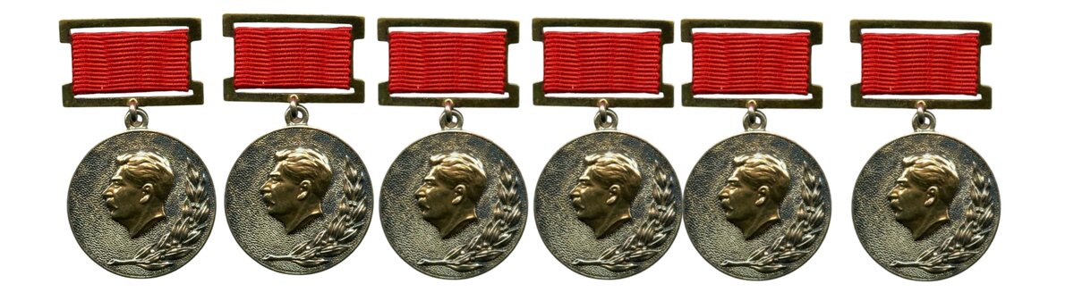 Это не медаль и не орден. Это почётный знак Лауреата Сталинской Премии. Таких у Симонова было шесть