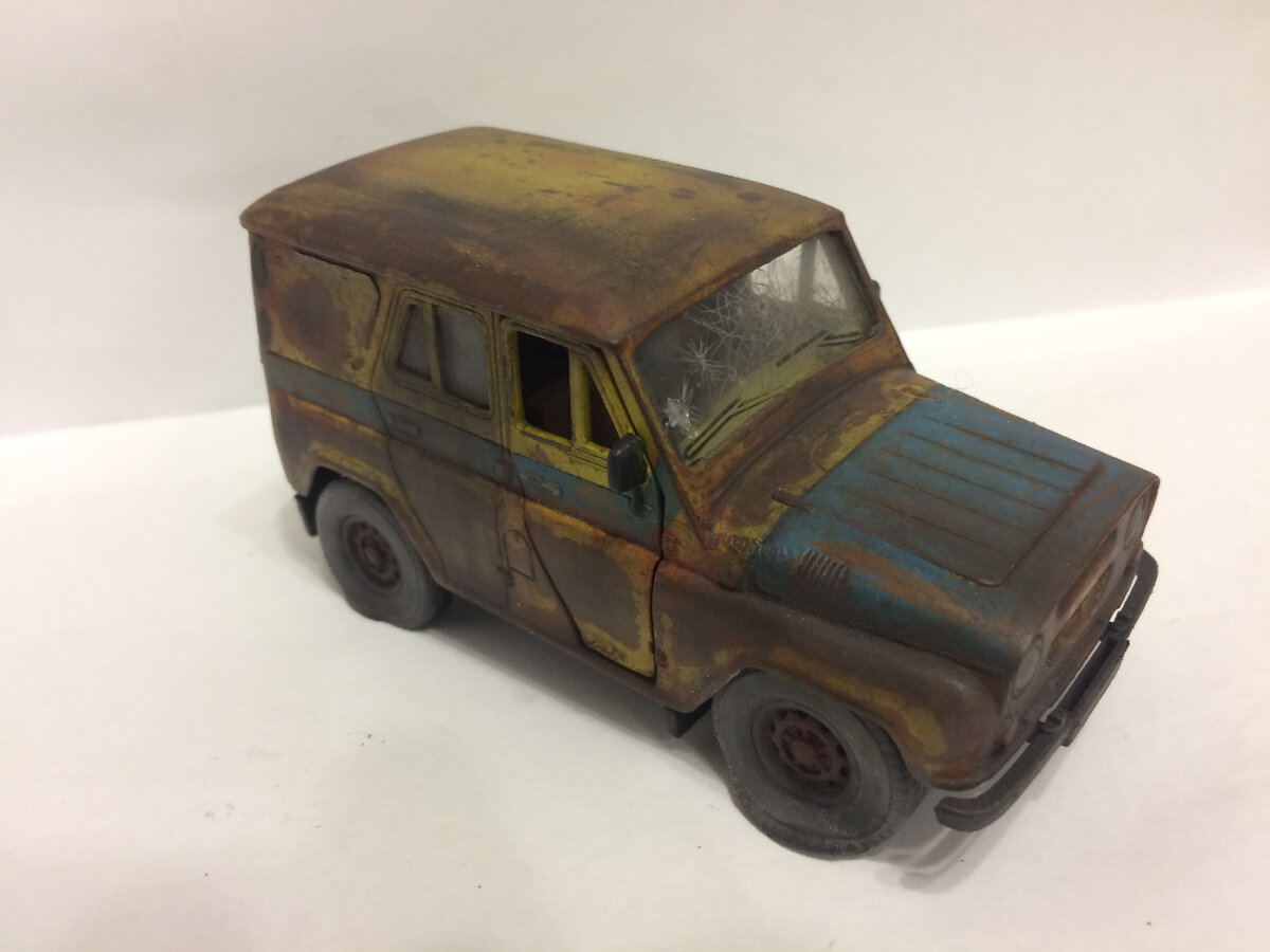 покраска масштабных моделей