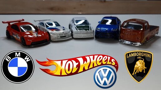 HOT WHEELS 2021 - Распаковка 5 машин